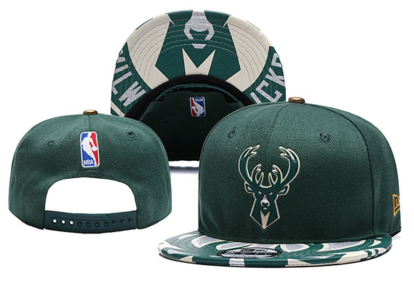 Milwaukee Bucks Finals Stitched Snapback Hats 0018